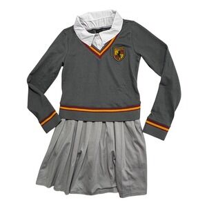 Spirit Harry Potter Gryffindor Uniform Dress Kids Large Gray Costume Cosplay